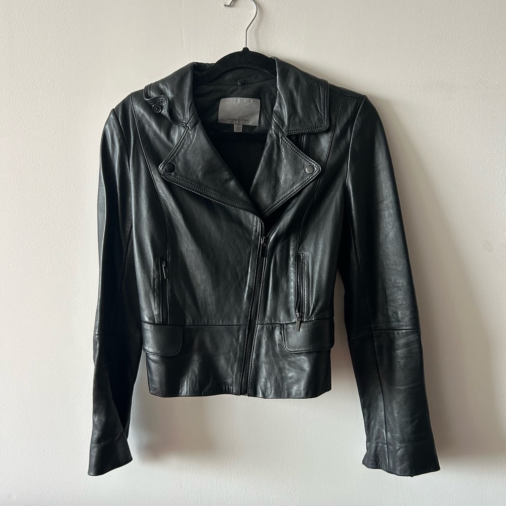 Vintage Moto Leather Jacket